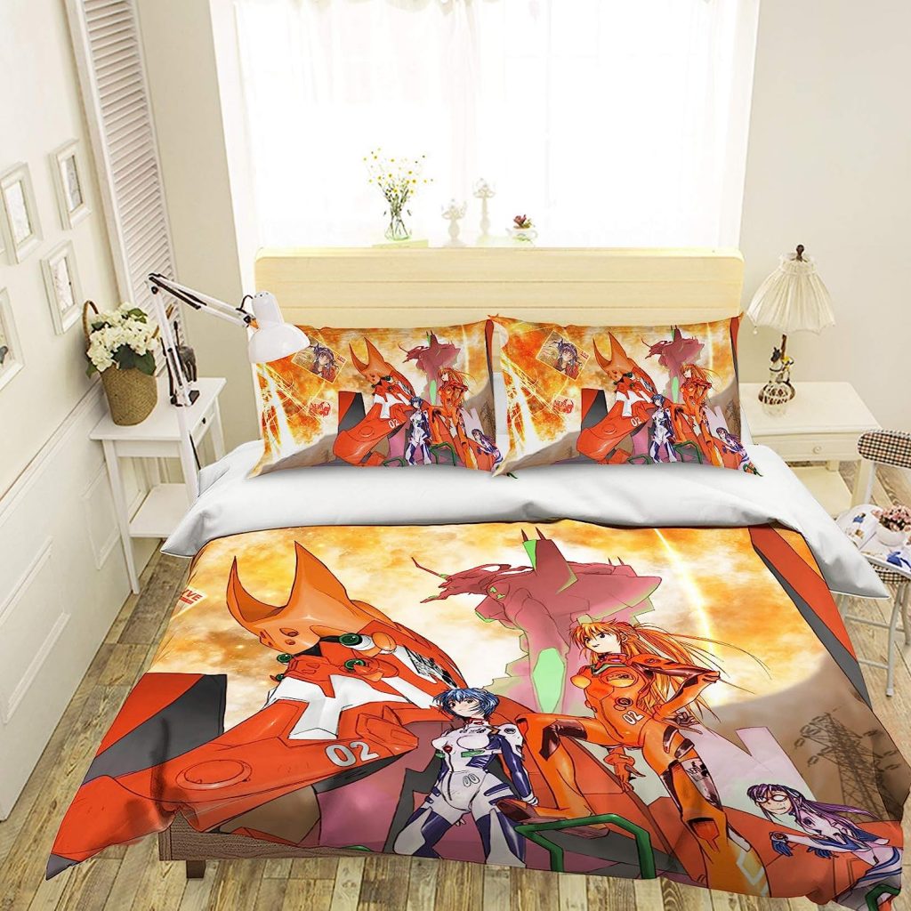 Anime Evangelion Duve Bedding Set