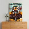 E Evangelion Anime Classic Vintage Posters Decoracion Painting Wall Art White Kraft Paper Vintage Decorative Painting 4 - Neon Genesis Evangelion UK Store