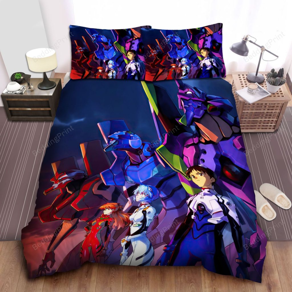 Evangelion Pillowcase Bedding Set