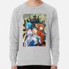 ssrcolightweight sweatshirtmensheather greyfrontsquare productx1000 bgf8f8f8 26 - Neon Genesis Evangelion UK Store