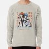 ssrcolightweight sweatshirtmensoatmeal heatherfrontsquare productx1000 bgf8f8f8 12 - Neon Genesis Evangelion UK Store